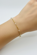 Crystal Paperclip Chain Bracelet – product photo