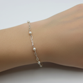 Pearl Paperclip Chain Bracelet - No Dangling
